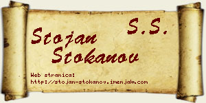 Stojan Stokanov vizit kartica